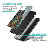Retro Art Glass Case for Oppo A58 5G