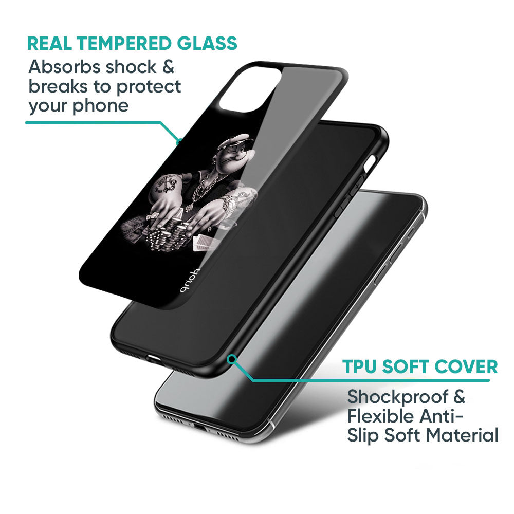 Gambling Problem Glass Case For iPhone XS Max