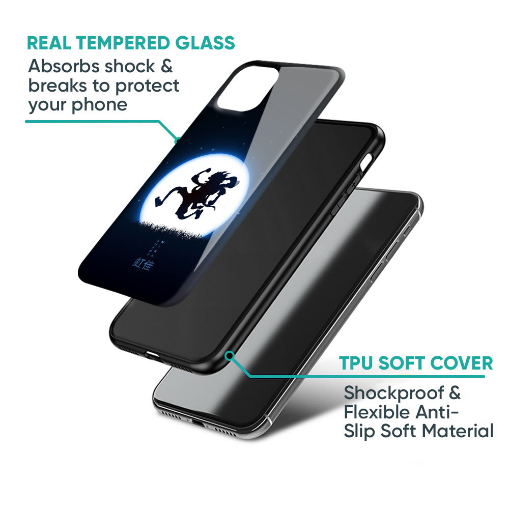 Luffy Nika Glass Case for Vivo X50 Pro