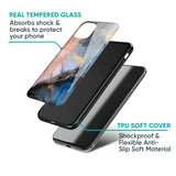 Marble Ink Abstract Glass Case for Samsung Galaxy S23 5G