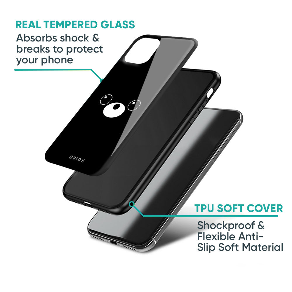 Cute Bear Glass Case for iPhone XS Max