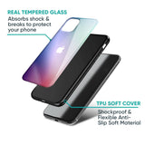 Abstract Holographic Glass Case for iPhone 15