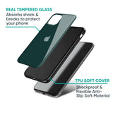 Olive Glass Case for iPhone XS