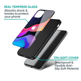 Colorful Fluid Glass Case for iPhone 15 Plus