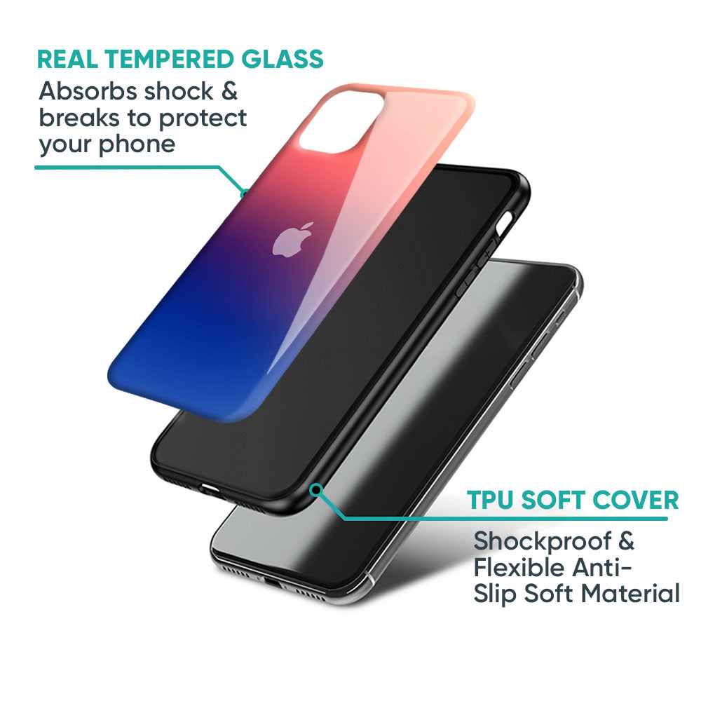 Dual Magical Tone Glass Case for iPhone XS Max