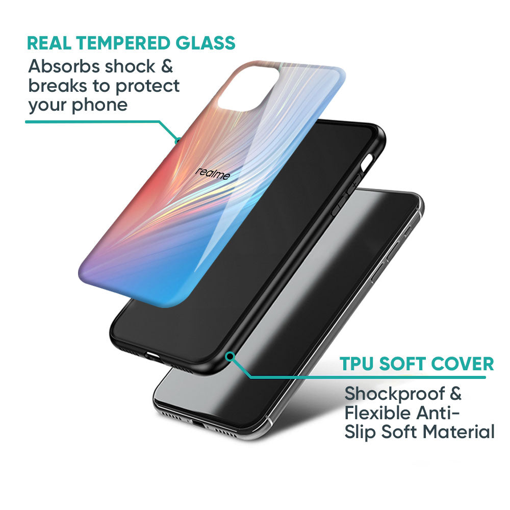 Mystic Aurora Glass Case for Realme C3