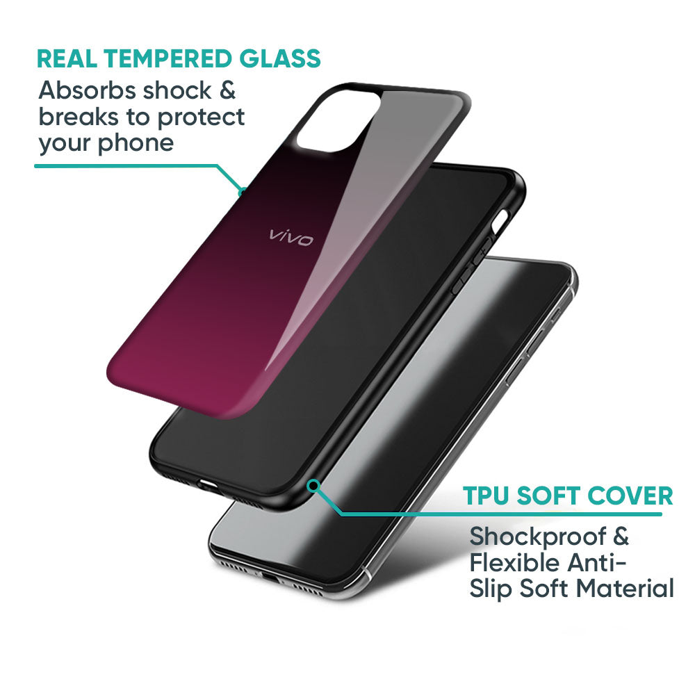 Wisconsin Wine Glass Case For Vivo X50 Pro