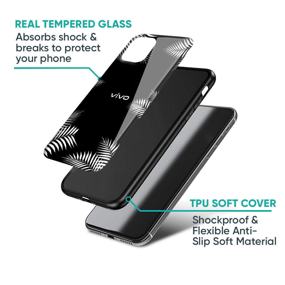 Zealand Fern Design Glass Case For Vivo X50 Pro