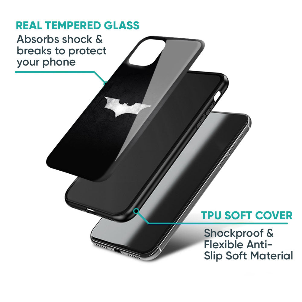 Super Hero Logo Glass Case for iPhone 6S