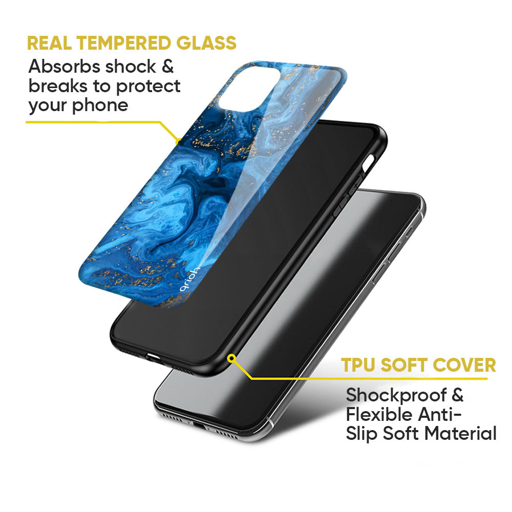Gold Sprinkle Glass case for Nothing Phone 2