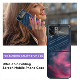 Moon Night Glass Case for Samsung Galaxy Z Flip4 5G