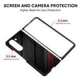 Modern Abstract Glass Case for Samsung Galaxy Z Fold5 5G