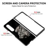 Brave Lion Glass Case for Samsung Galaxy Z Fold4 5G