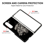 Brave Lion Glass Case for Samsung Galaxy Z Fold5 5G