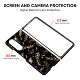 Autumn Leaves Glass Case for Samsung Galaxy Z Fold5 5G