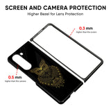 Golden Owl Glass Case for Samsung Galaxy Z Fold5 5G