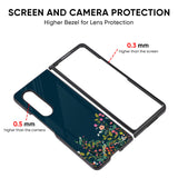 Small Garden Glass Case for Samsung Galaxy Z Fold4 5G