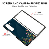 Small Garden Glass Case for Samsung Galaxy Z Fold5 5G