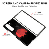 Moonlight Aesthetic Glass Case for Samsung Galaxy Z Fold5 5G