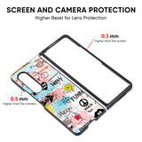 Just For You Glass Case for Samsung Galaxy Z Fold4 5G