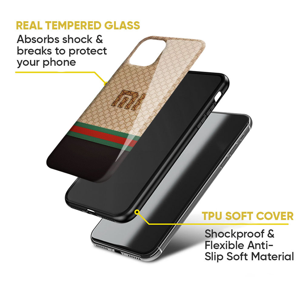 High End Fashion Glass case for Redmi Note 12 5G