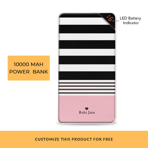 Irregular Streak Customized Power Bank