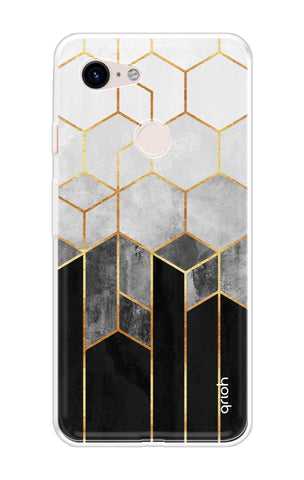 Hexagonal Pattern Google Pixel 3 XL Back Cover