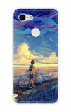 Riding Bicycle to Dreamland Google Pixel 3 XL Back Cover