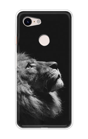 Lion Looking to Sky Google Pixel 3 XL Back Cover