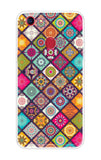Multicolor Mandala Oppo F7 Youth Back Cover