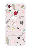 Unicorn Doodle Oppo F7 Youth Back Cover