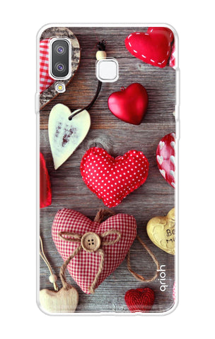 Valentine Hearts Samsung Galaxy A8 Star Back Cover