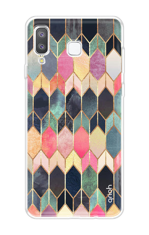Shimmery Pattern Samsung Galaxy A8 Star Back Cover