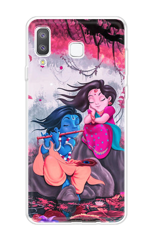 Radha Krishna Art Samsung Galaxy A8 Star Back Cover