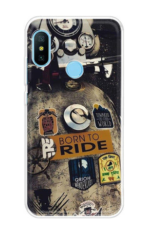 Ride Mode On Xiaomi Redmi 6 Pro Back Cover