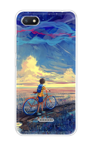 Riding Bicycle to Dreamland Xiaomi Redmi 6A Back Cover