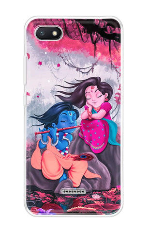 Radha Krishna Art Xiaomi Redmi 6A Back Cover