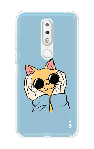 Attitude Cat Nokia 5.1 Plus Back Cover