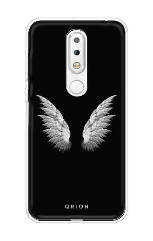 White Angel Wings Nokia 5.1 Plus Back Cover