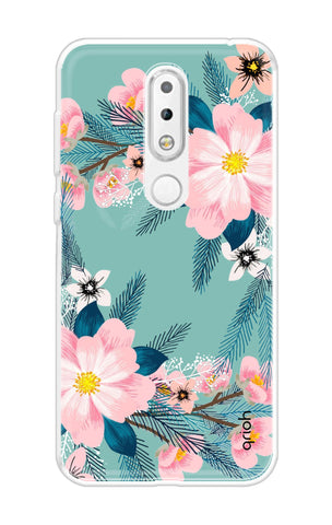 Wild flower Nokia 6.1 Plus Back Cover