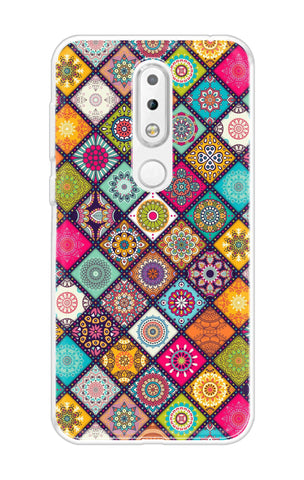 Multicolor Mandala Nokia 6.1 Plus Back Cover