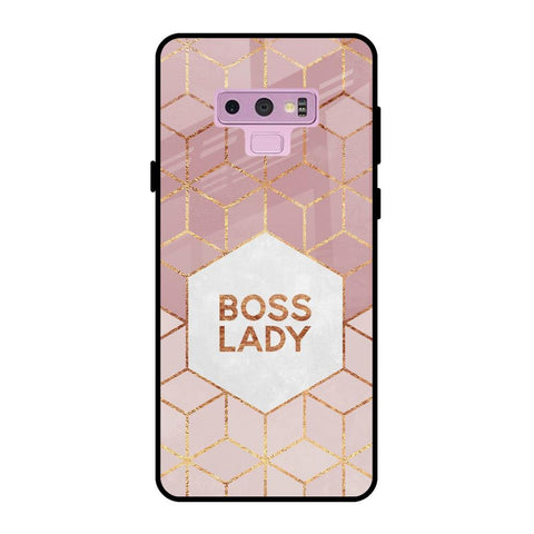 Boss Lady Samsung Galaxy Note 9 Glass Back Cover Online