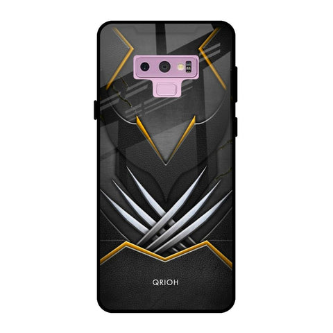 Black Warrior Samsung Galaxy Note 9 Glass Back Cover Online