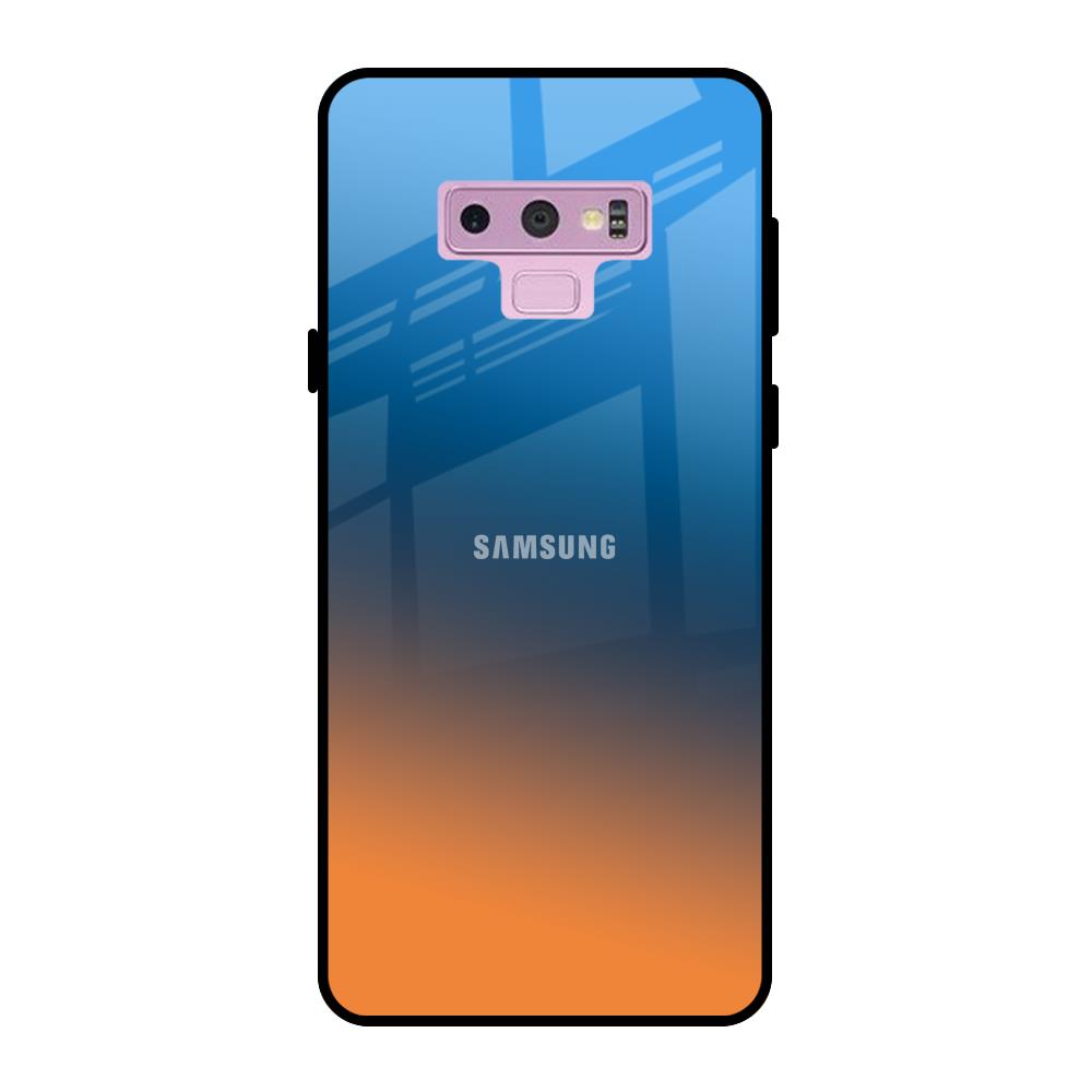 Sunset Of Ocean Samsung Galaxy Note 9 Glass Back Cover Online