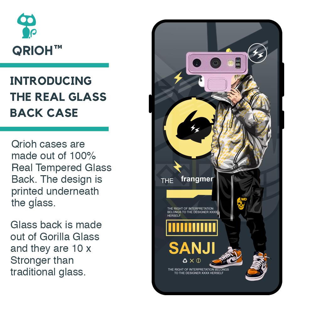 Cool Sanji Glass Case for Samsung Galaxy Note 9