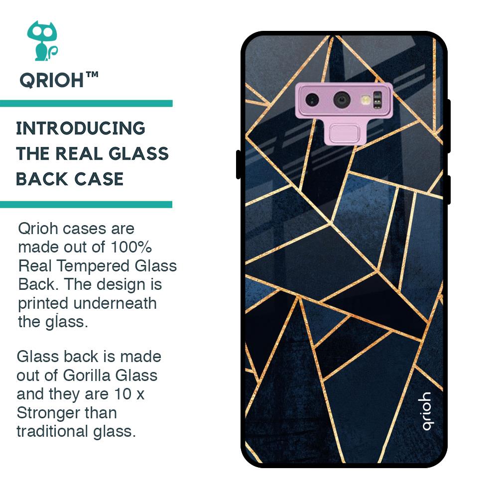 Abstract Tiles Glass case for Samsung Galaxy Note 9