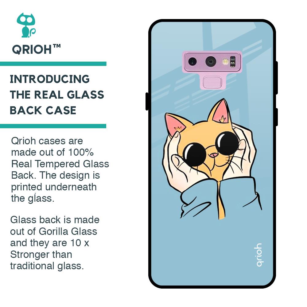Adorable Cute Kitty Glass Case For Samsung Galaxy Note 9