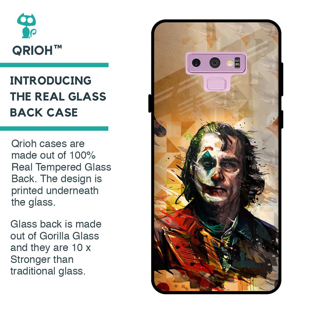 Psycho Villain Glass Case for Samsung Galaxy Note 9