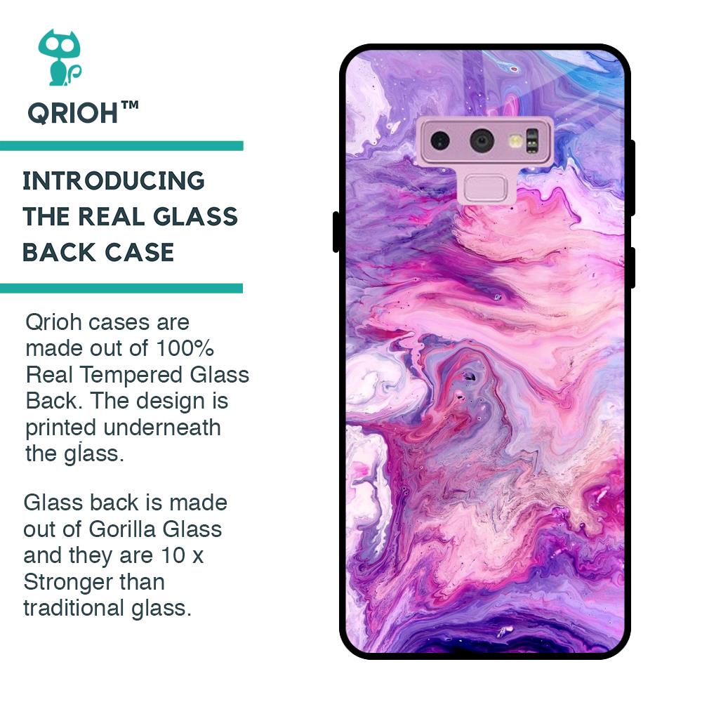 Cosmic Galaxy Glass Case for Samsung Galaxy Note 9