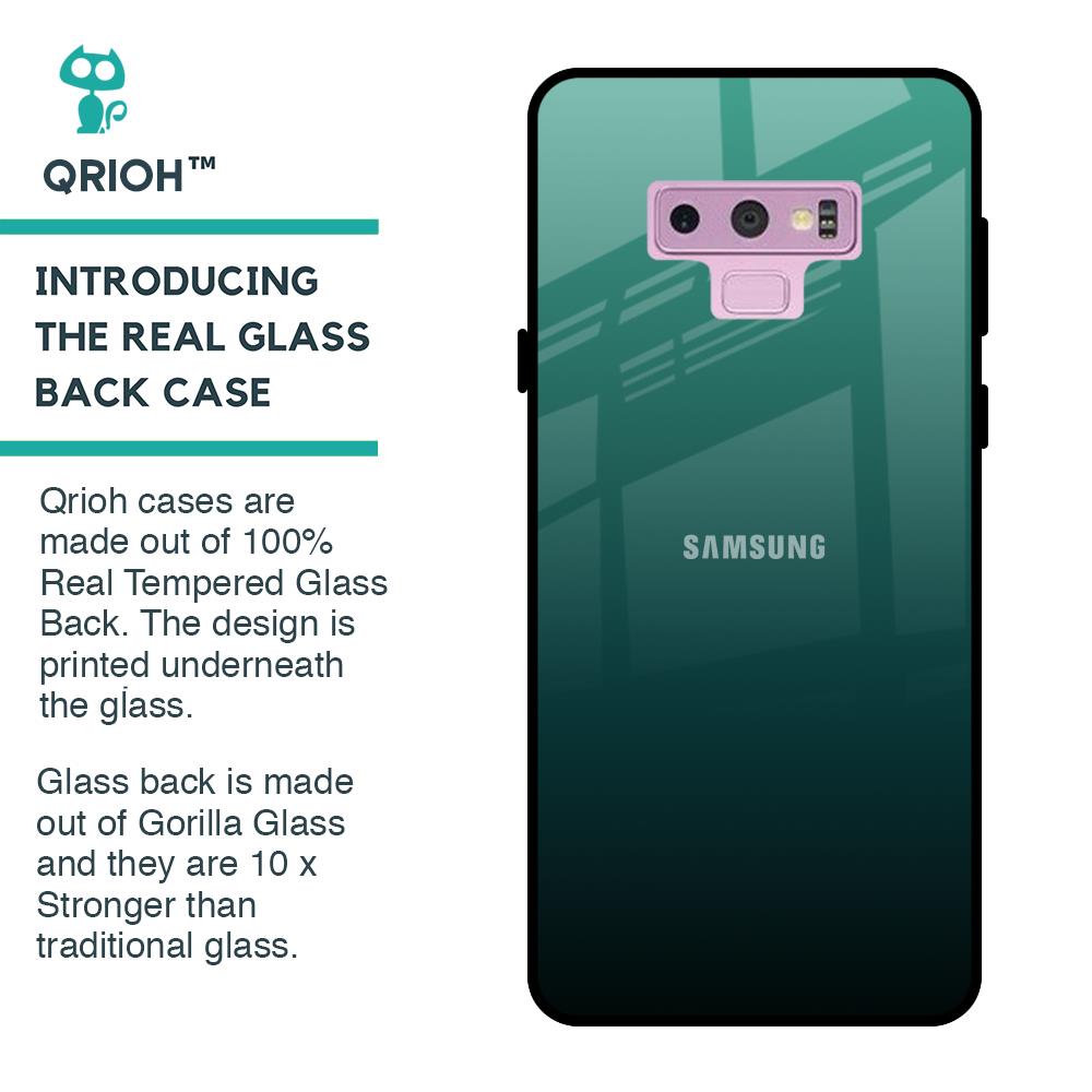 Palm Green Glass Case For Samsung Galaxy Note 9